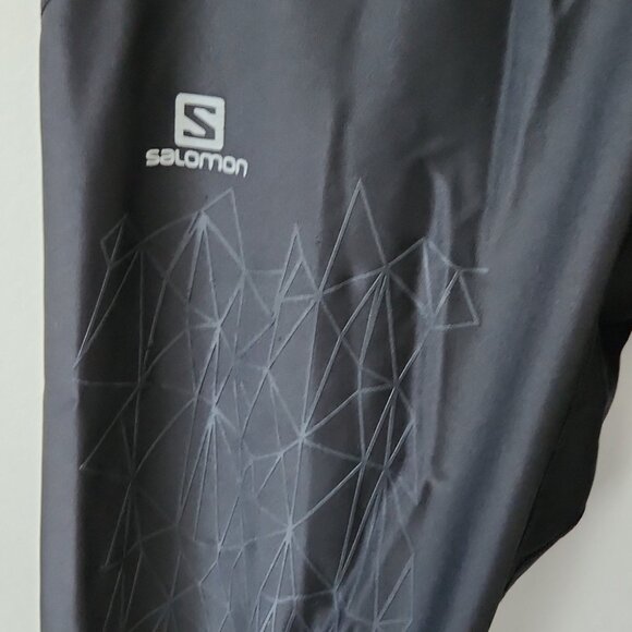 SALOMON | Fast Wing Tights Leggings Black Sz XL - Picture 5 of 6